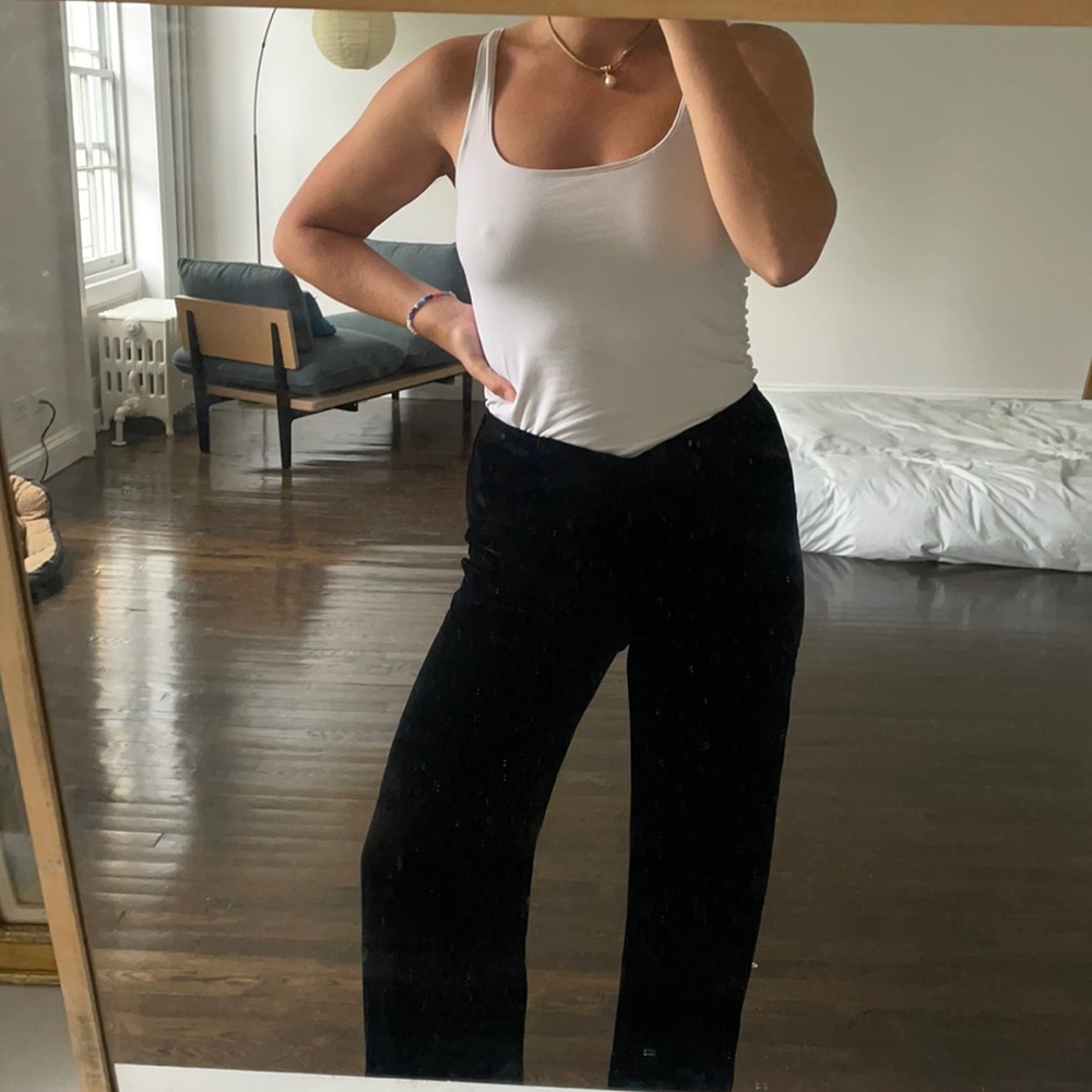 MaxMara Velvet Black Pants